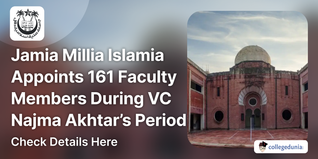 Jamia Millia Islamia Appoints 161 Faculty Members During VC Najma Akhtar’s Period; Check Details Here